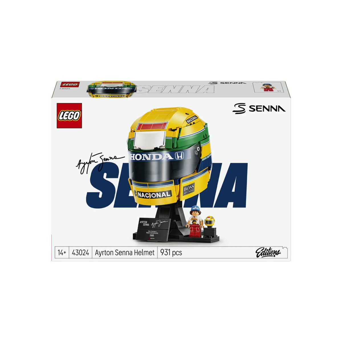 레고(LEGO) 레고 에디션 43024 에디션 Ayrton Senna 헬멧 [레고공식]