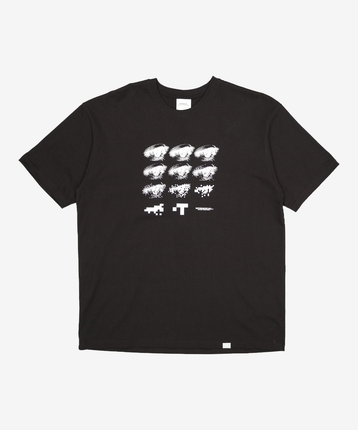 노매뉴얼(NOMANUAL) E.P T-SHIRT - BLACK L