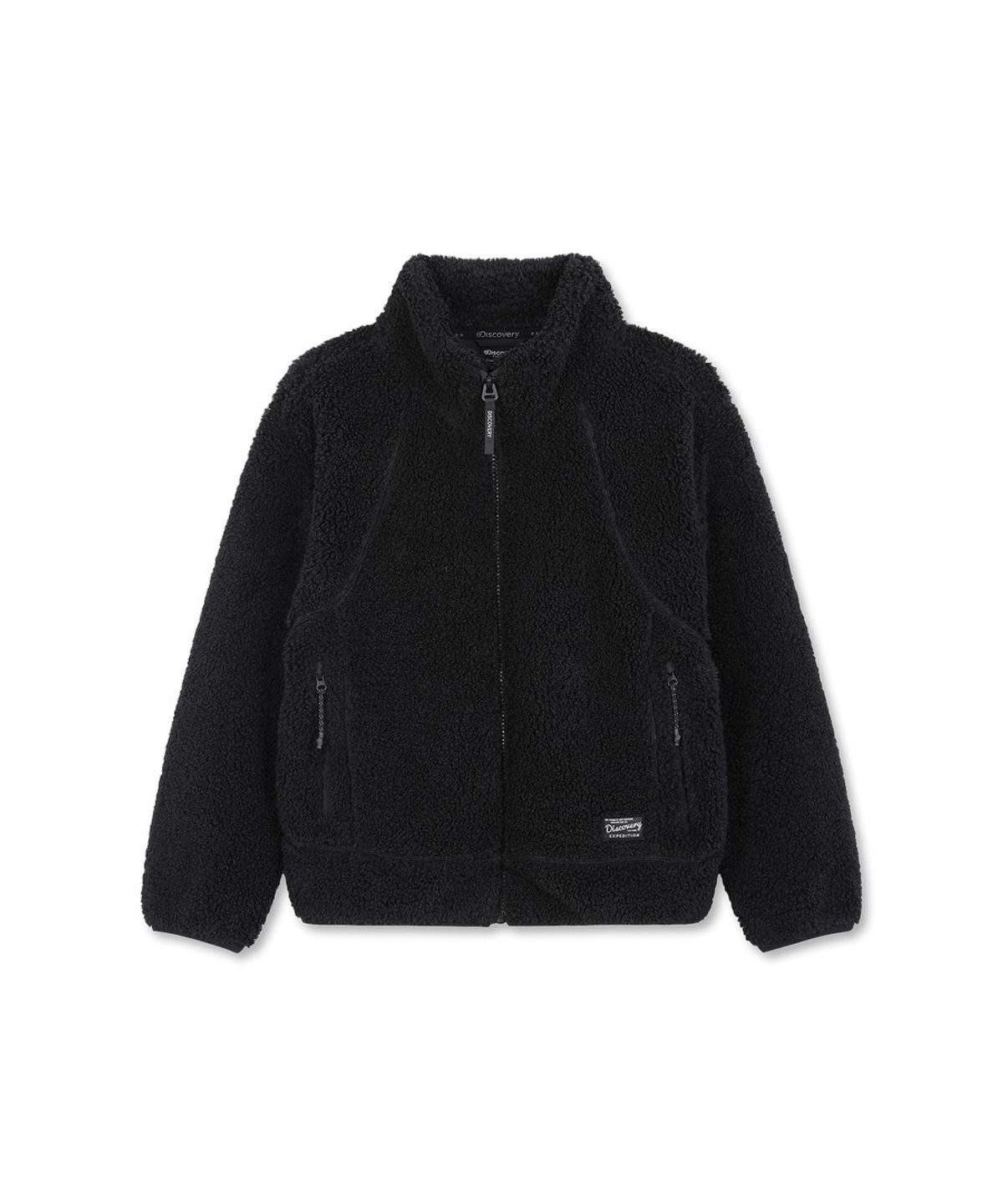 디스커버리 키즈(DISCOVERY KIDS) 키즈 덤블 플리스 자켓 (BLACK)