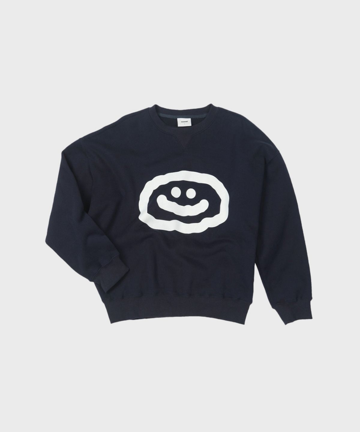 오울(OOOWL) WARM SWEAT FLAT LOVE NAVY