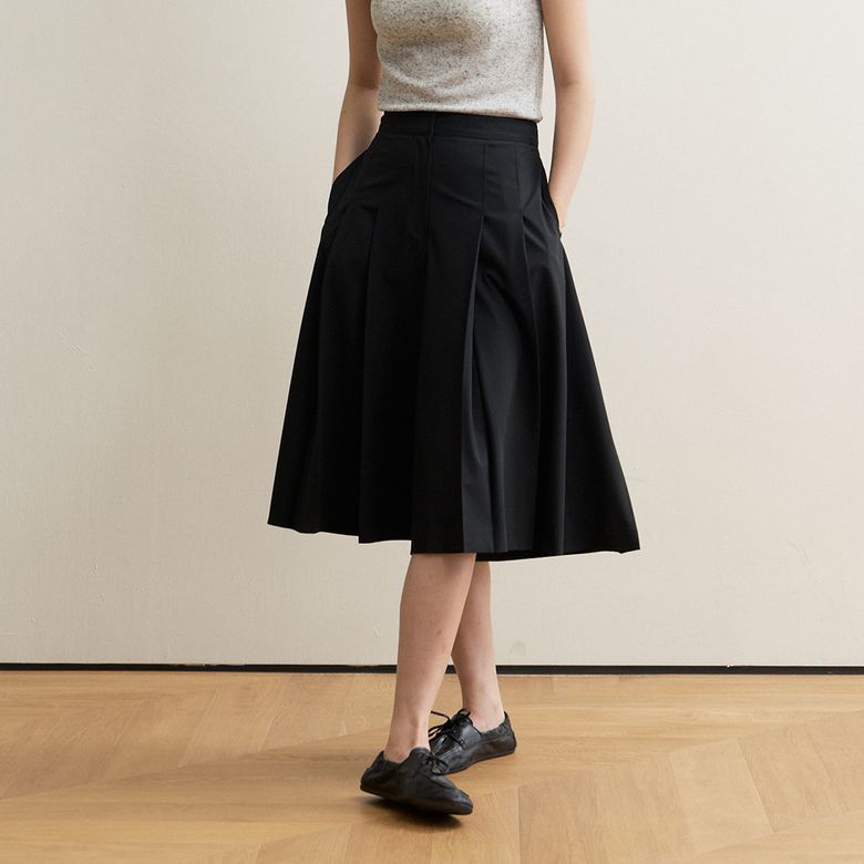 TOVE HALF PANTS BLACK