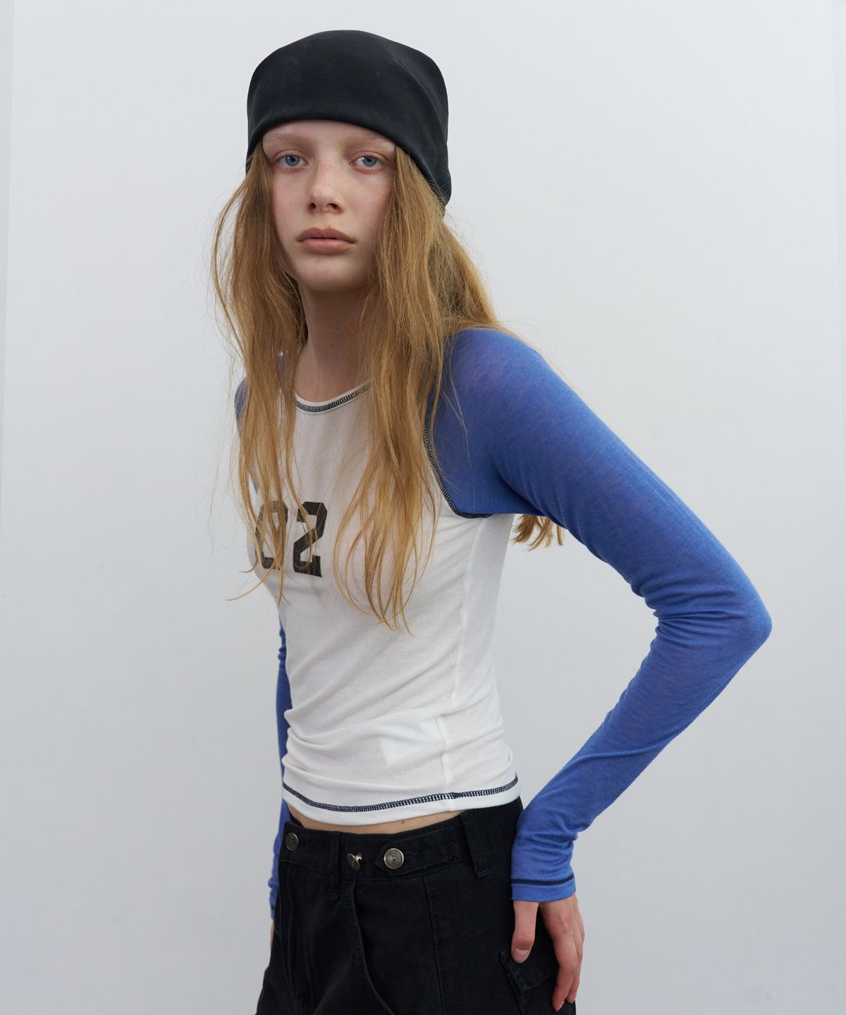 포에토(FOETO) 02 raglan tee - ivory