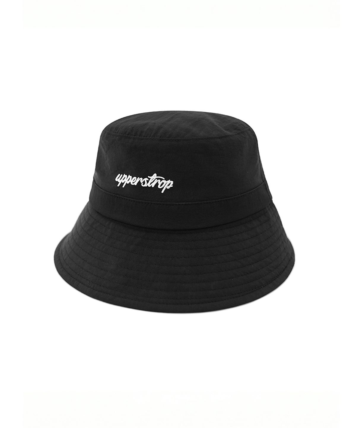 어퍼스트롭 골프(UPPERSTROP GOLF) [UPA26005-01] 레터링 자수 쿨링 버킷햇 블랙