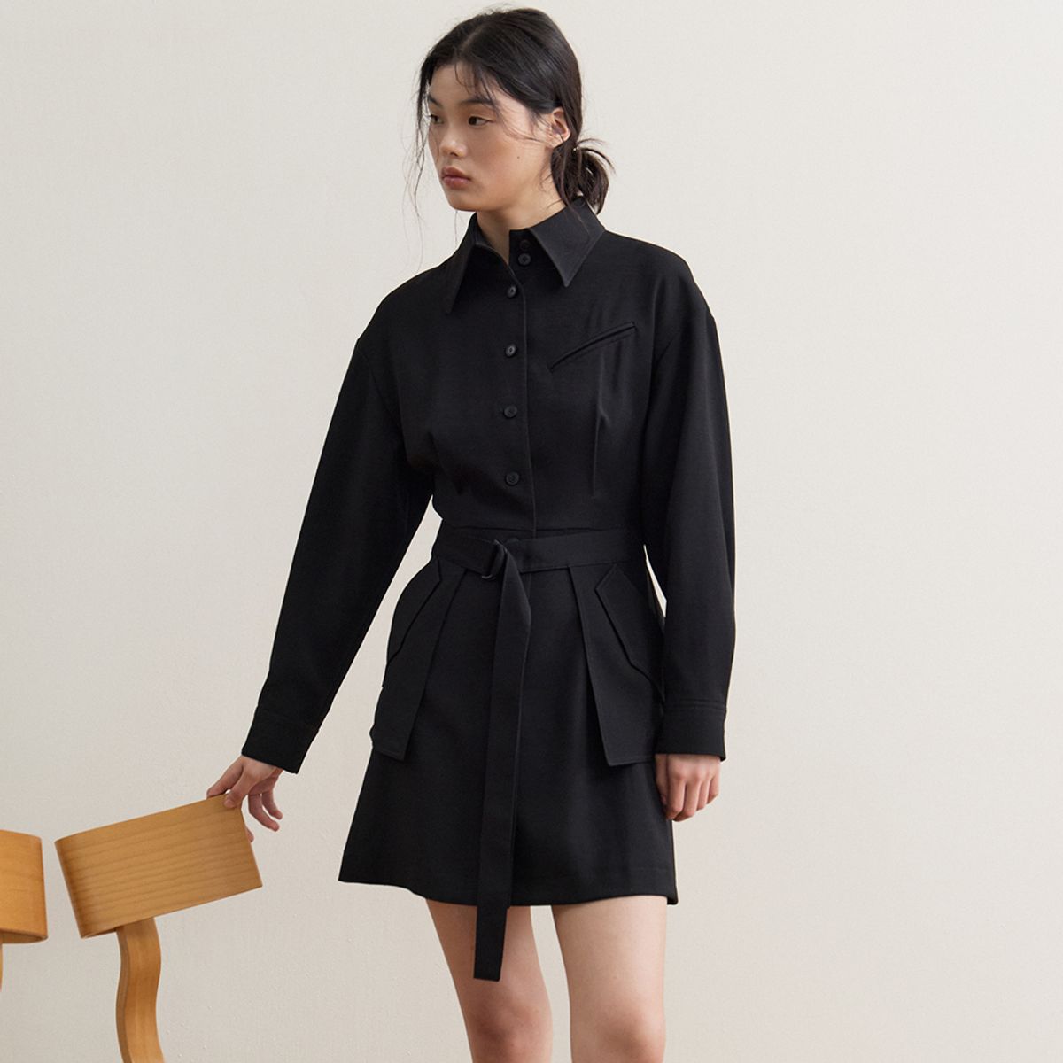 퍼블리카엑스(PUBLICKA X) GROA DRESS BLACK