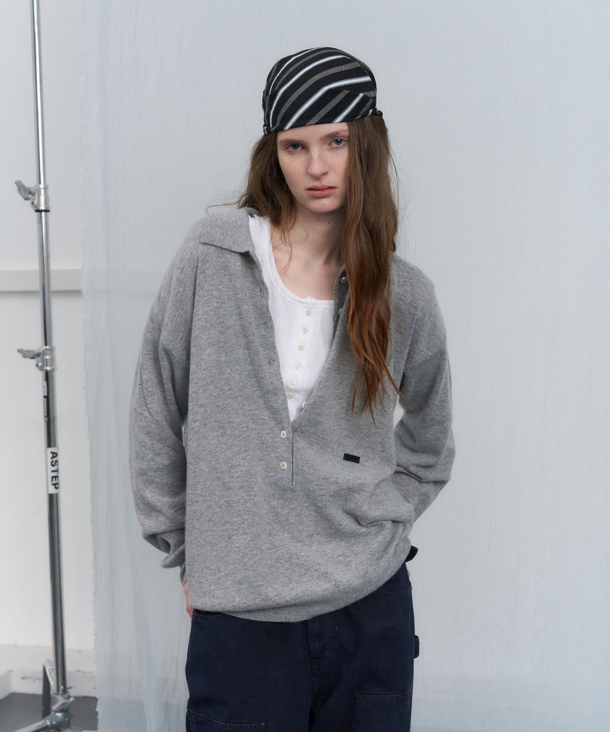 포에토(FOETO) Kyale henry knit - grey