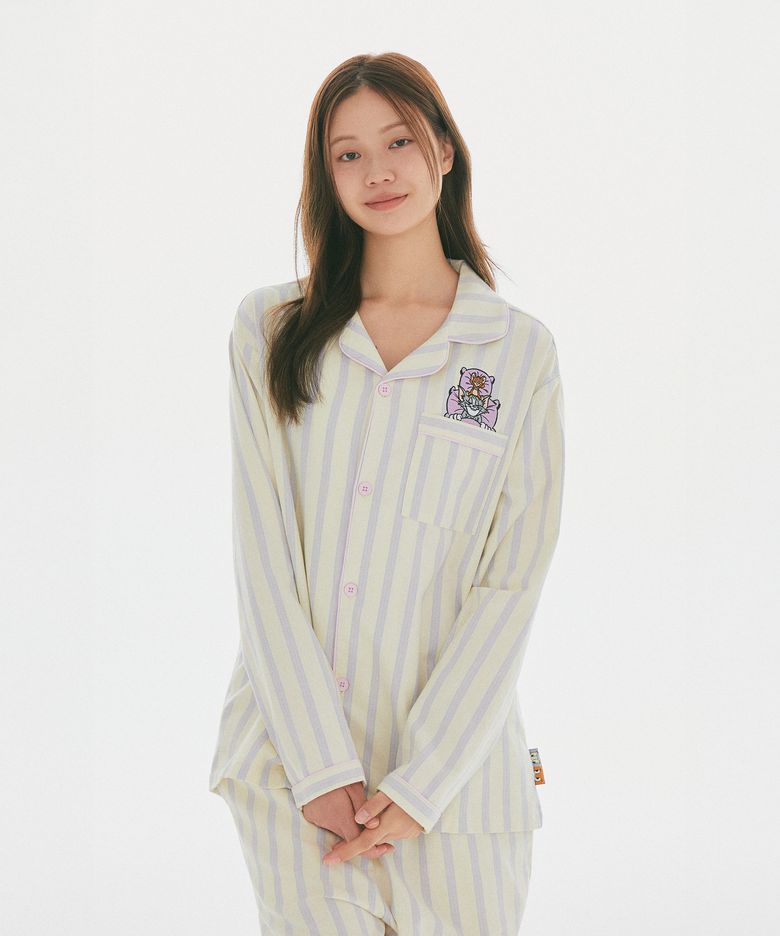 [톰과제리] 플란넬 파자마(Yellow)_SPPPG4TU01