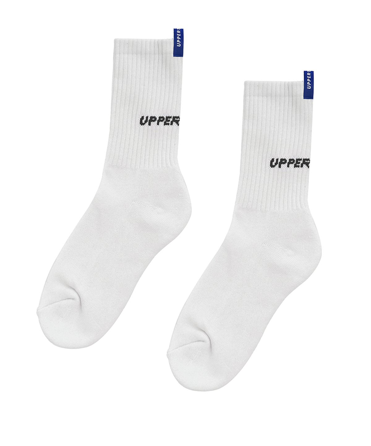 어퍼스트롭 골프(UPPERSTROP GOLF) [UMA26001-01] 포인트 라벨 레터링 삭스 화이트/블랙