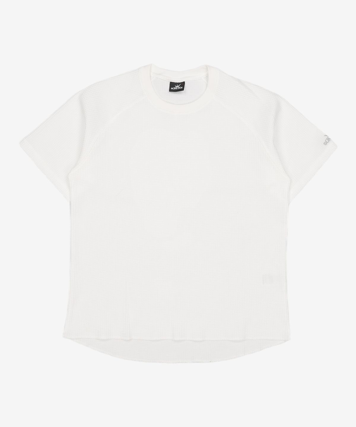 썬러브투어(SUNLOVETOUR) Aero Waffle Raglan Tee White M