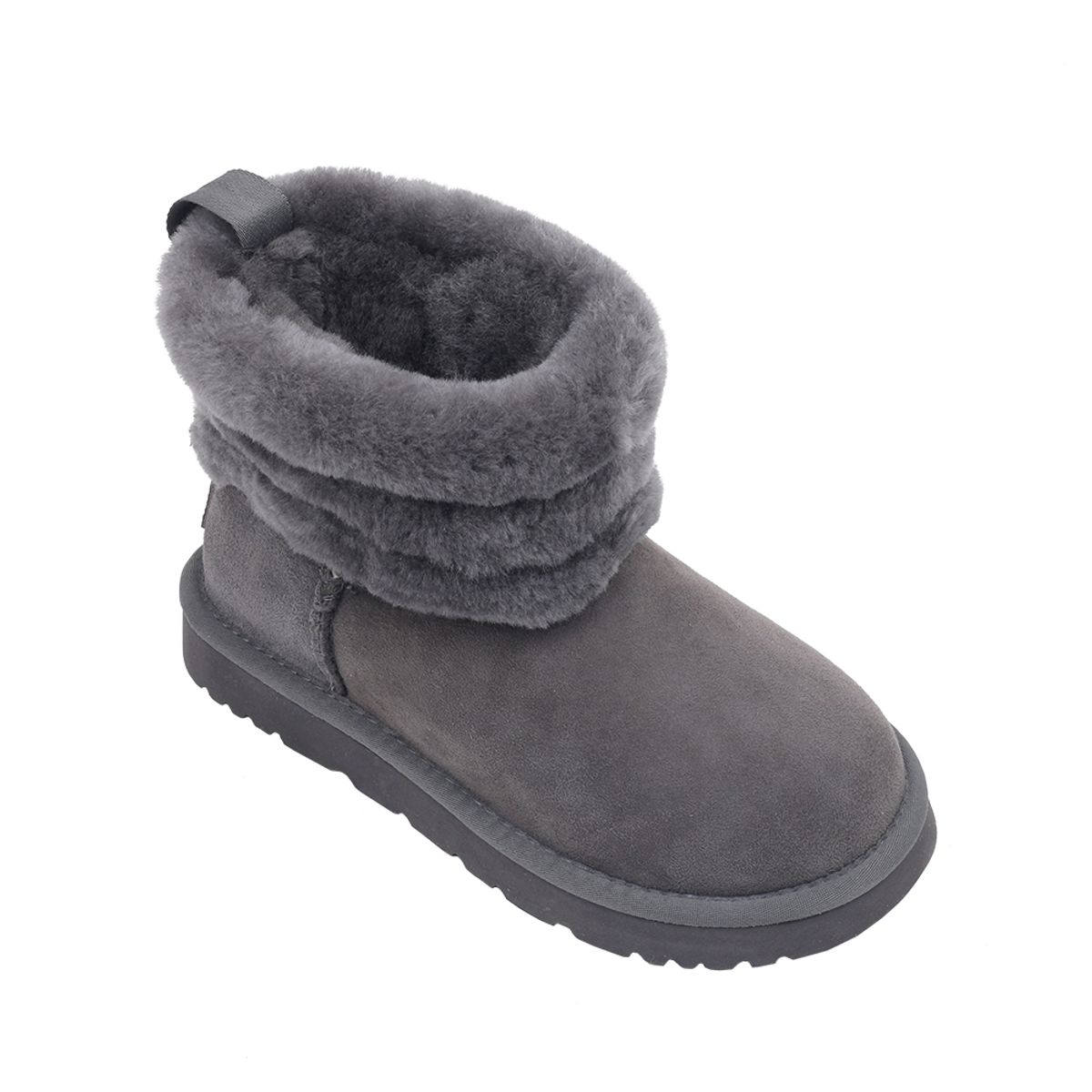 오즈어그웨어(OZ UGG WEAR) 플러프 미니 부츠 그레이