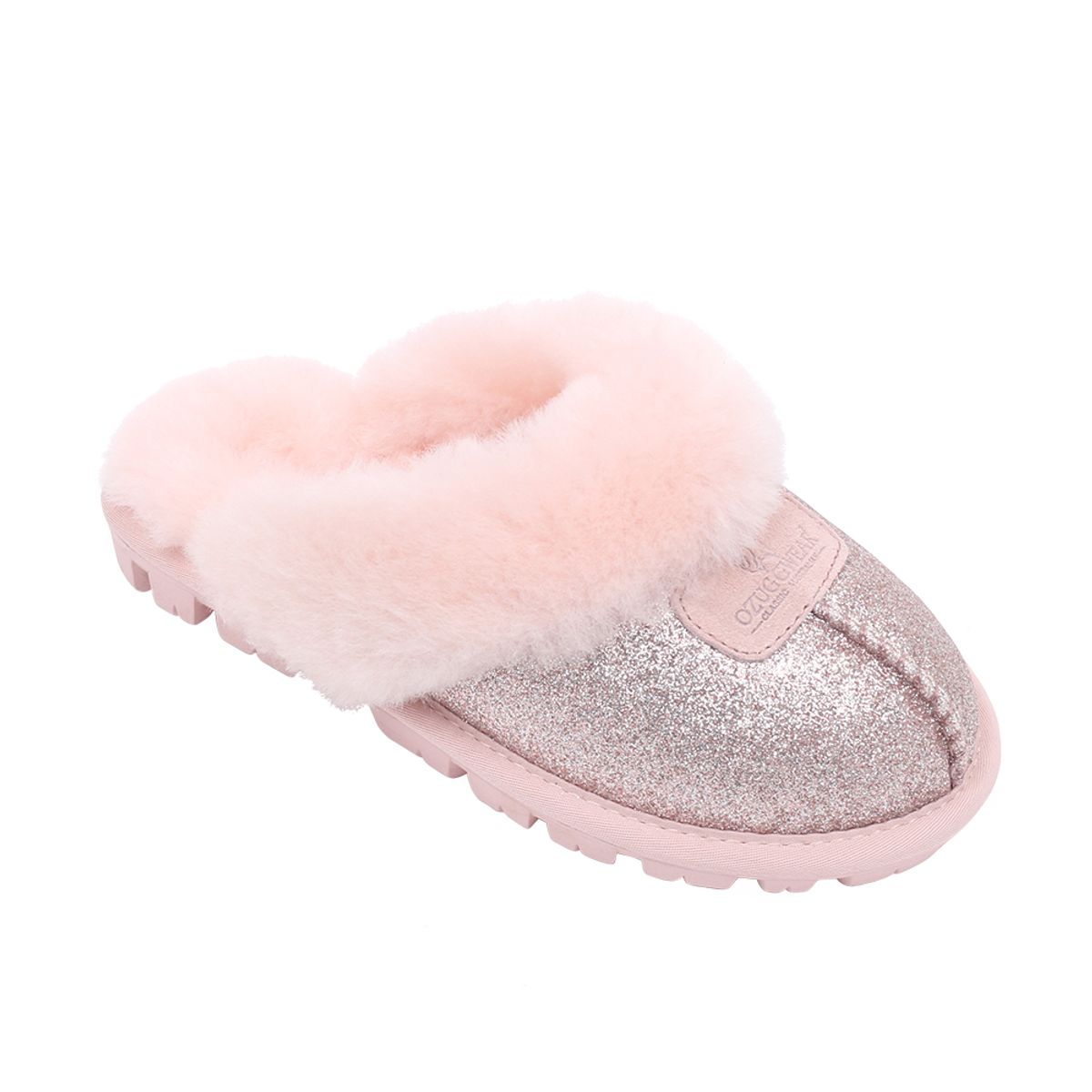오즈어그웨어(OZ UGG WEAR) 코케트 글리터 슬리퍼 핑크