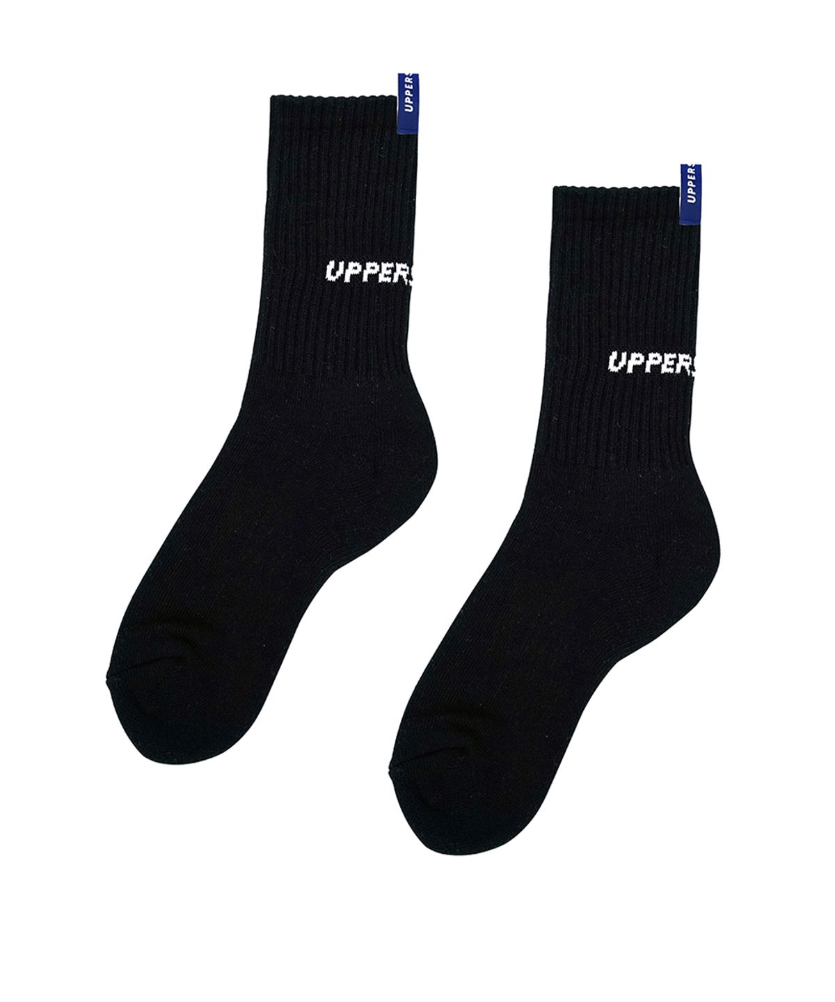어퍼스트롭 골프(UPPERSTROP GOLF) [UMA26001-04] 포인트 라벨 레터링 삭스 블랙/화이트