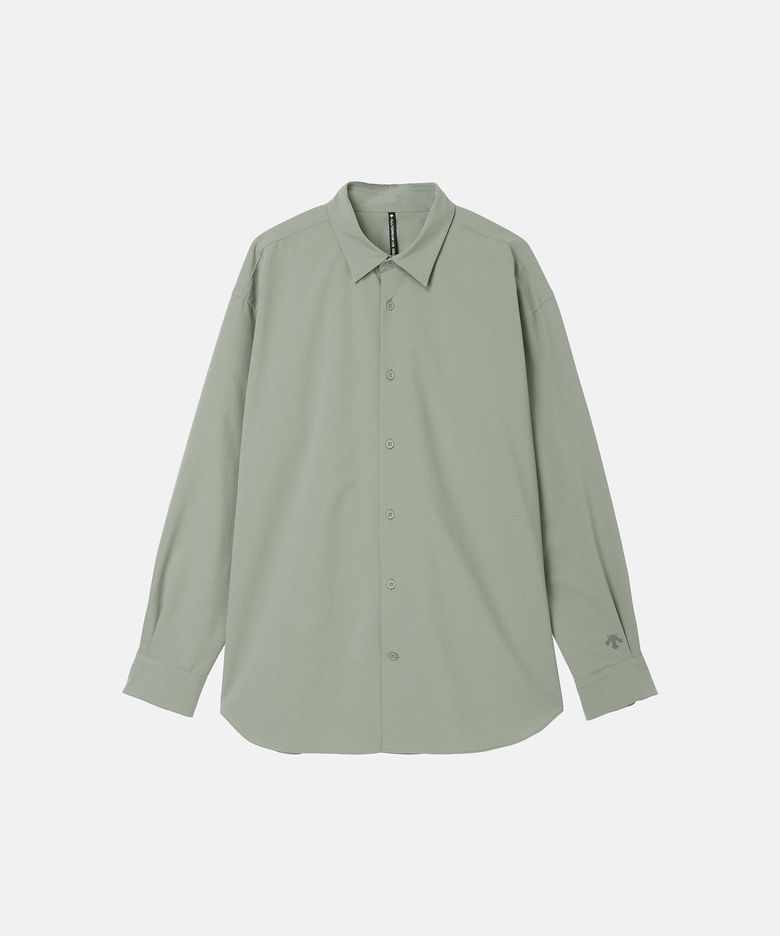 [ALLTERRAIN I/O] SOLOTEX LONG SLEEVE COLLAR SHIRT 라이트 카키 SR311KSR71