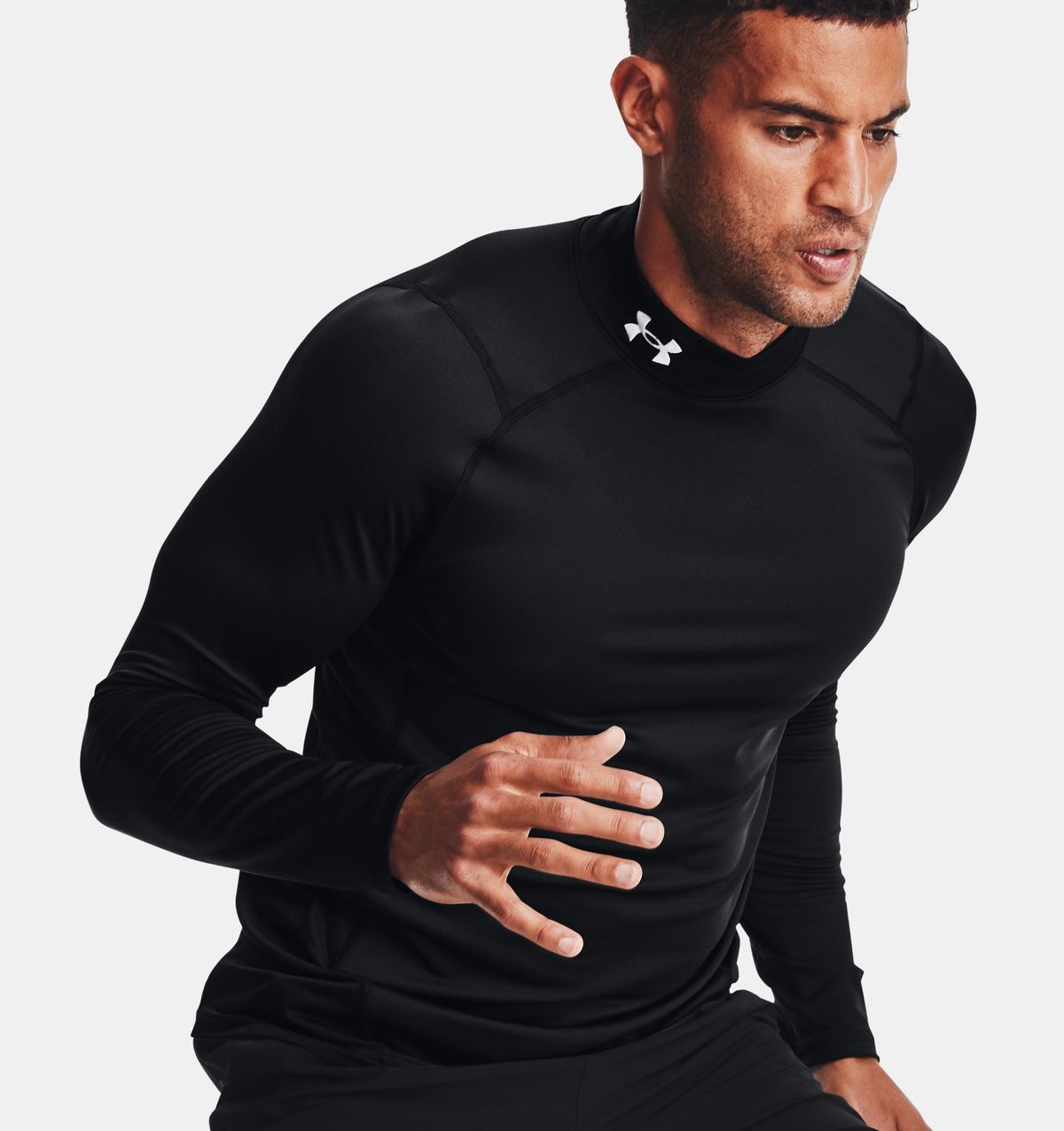 언더아머(UNDERARMOUR) 남성 ColdGear 피티드 모크1366066-001