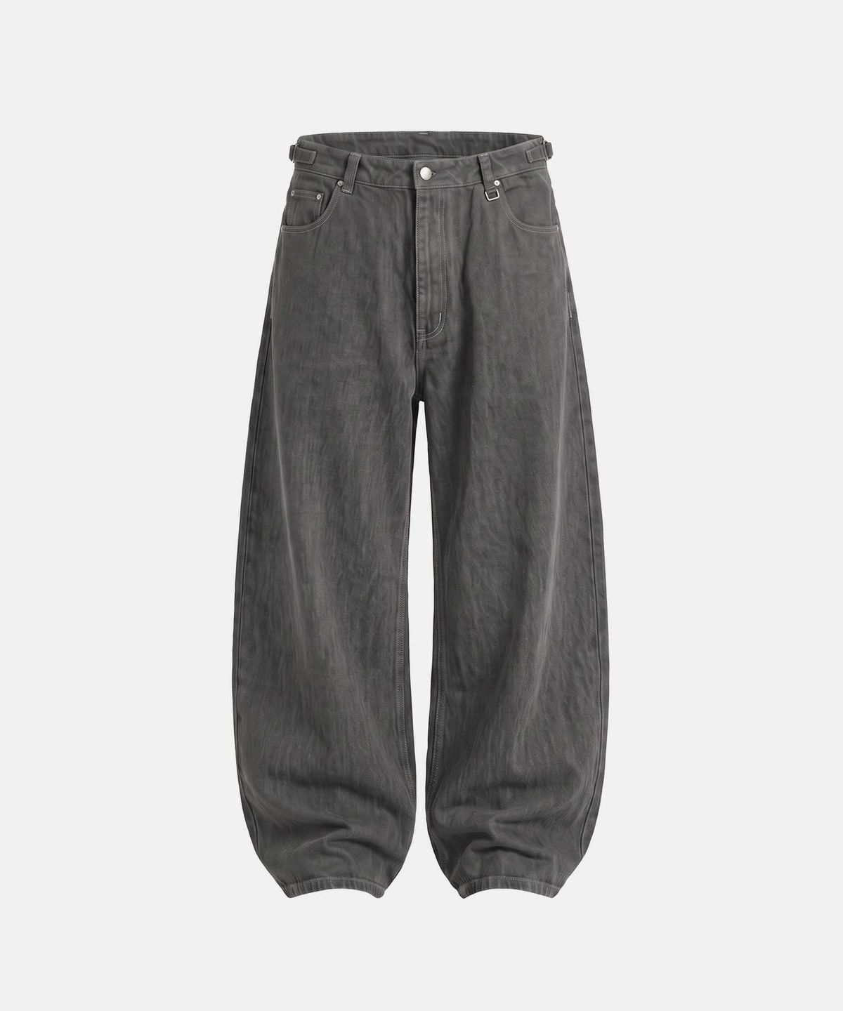 배드블러드(BADBLOOD) Viper 401 Curved Color Jeans - Gray