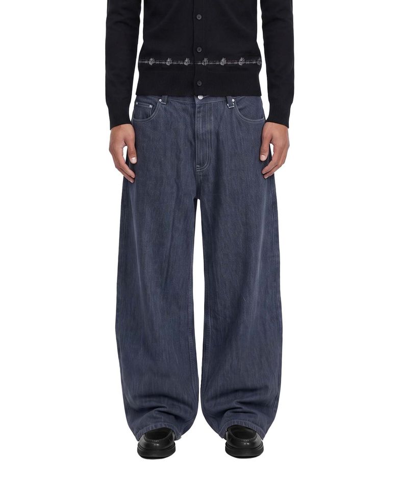 Viper 401 Curved Color Jeans - Navy