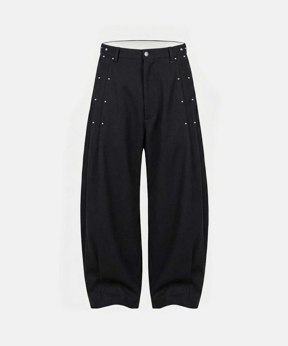 배드블러드(BADBLOOD) Viper V2 Pintuck Slacks - Black