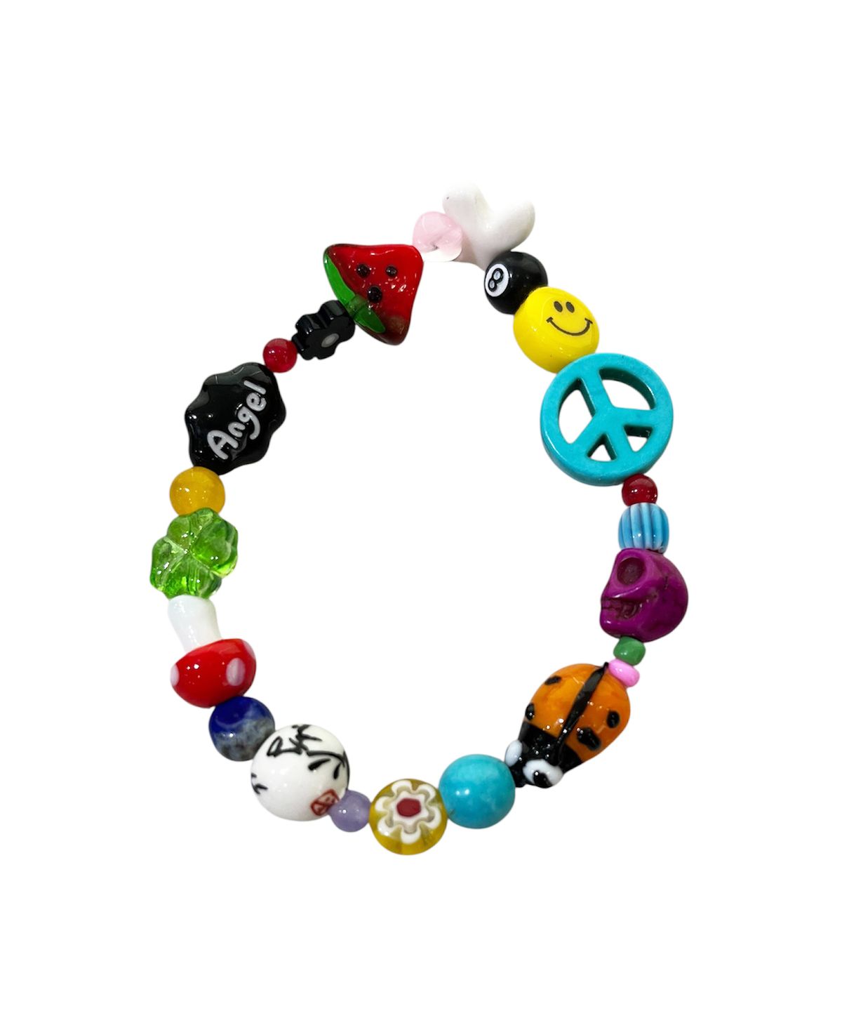 스케이터락(SK8ER ROCK) Motif Clash Bracelet (Multi)