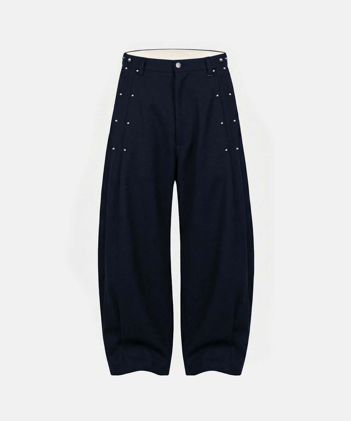 배드블러드(BADBLOOD) Viper V2 Pintuck Slacks - Navy