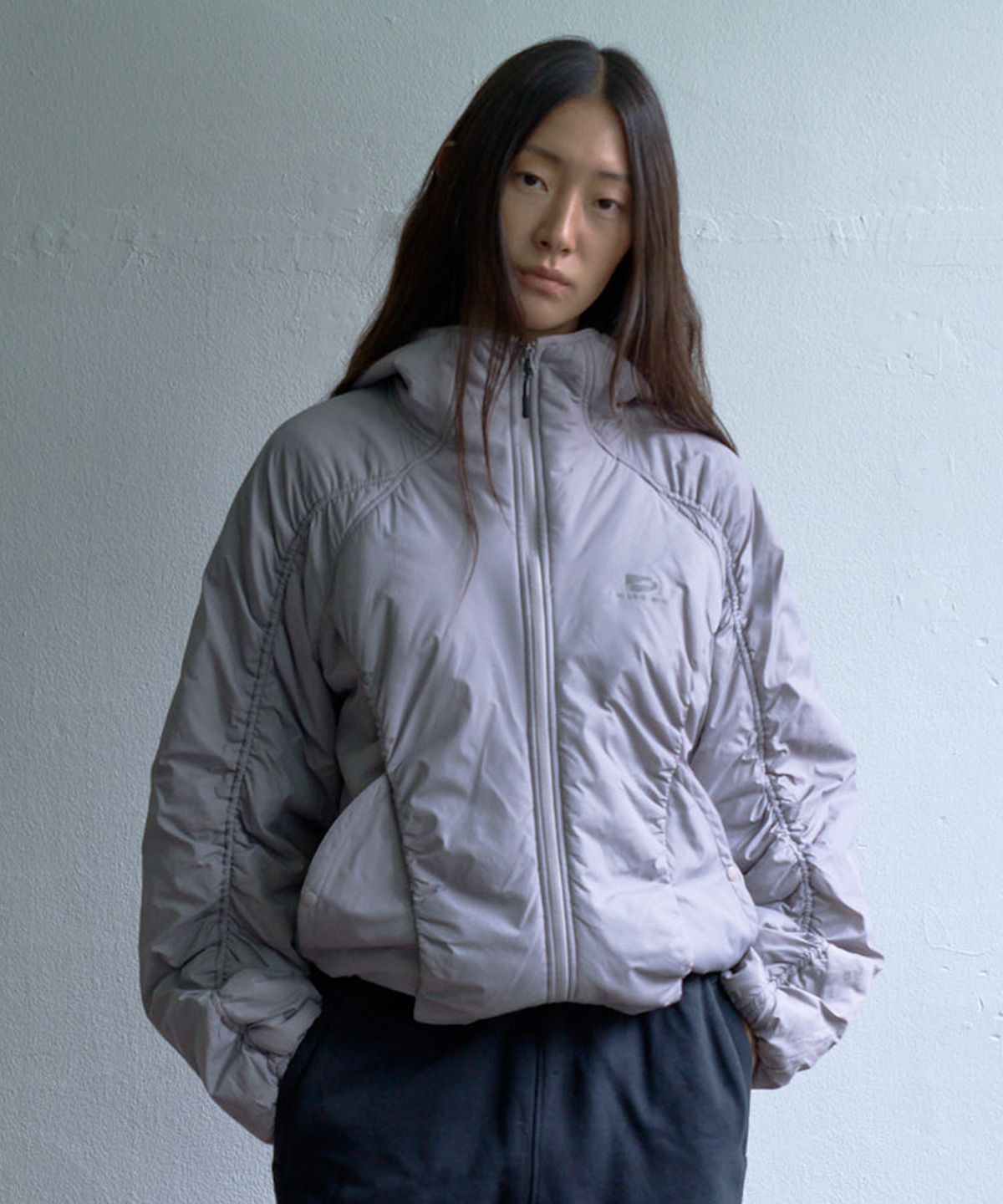 웰빙익스프레스(WELLBEING EXPRESS) Light Nylon Jacket Taupe