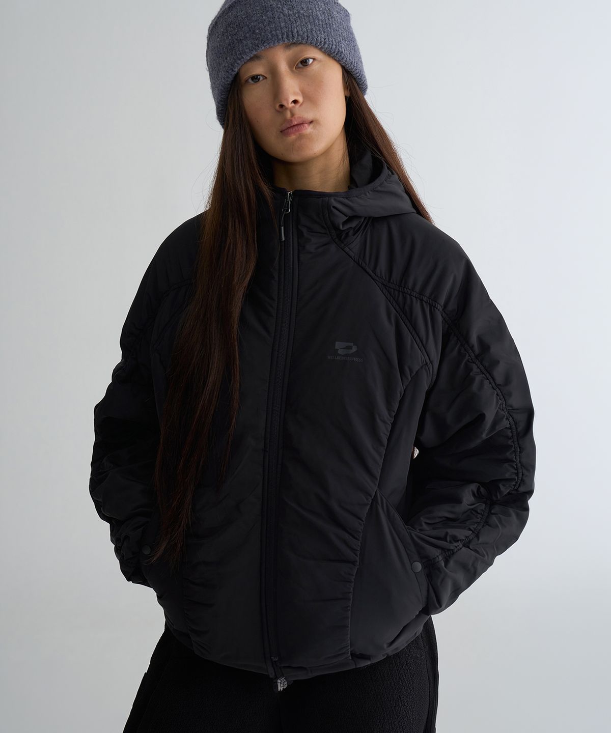 웰빙익스프레스(WELLBEING EXPRESS) Thinsulate Padded Jacket Black