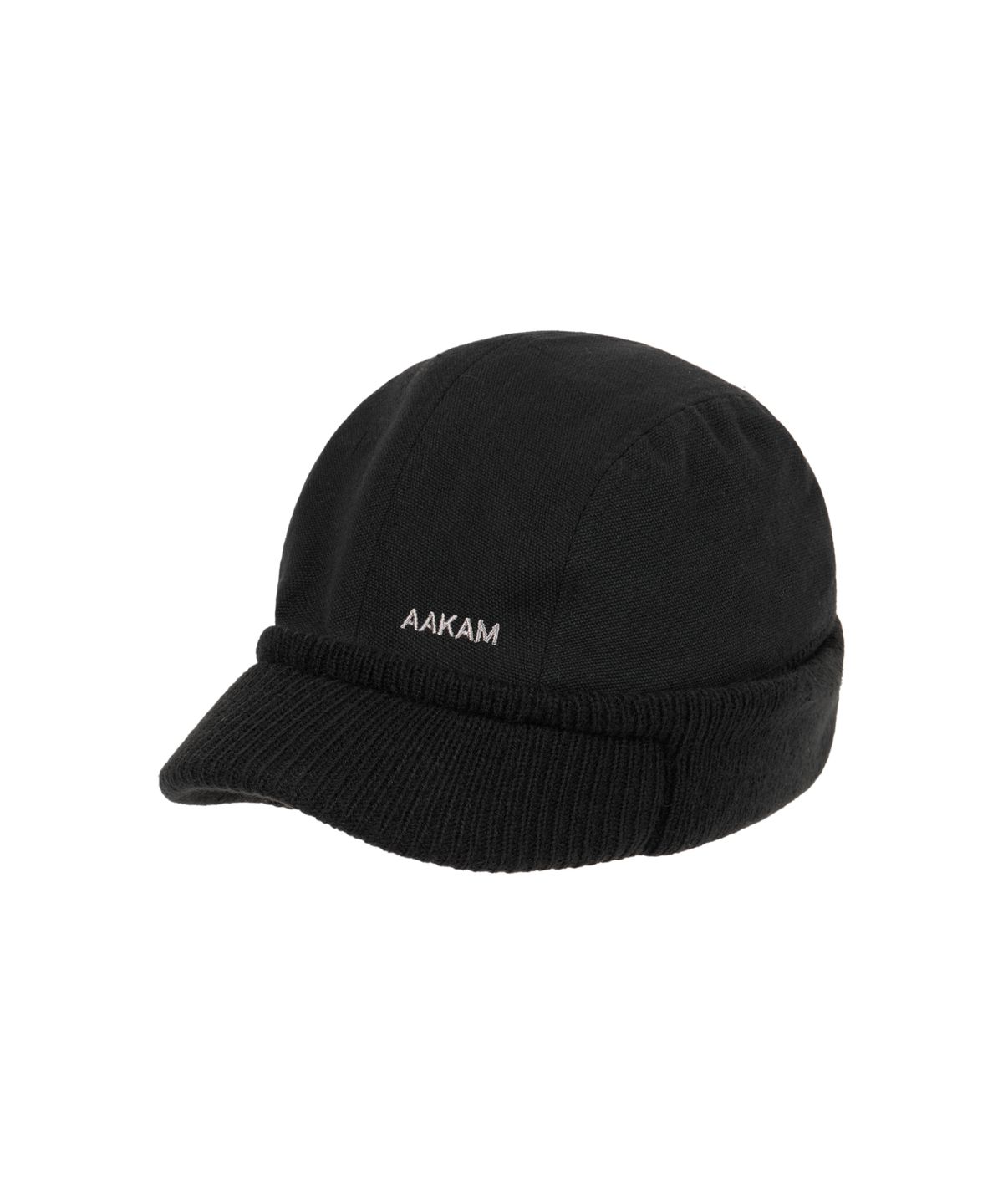 아캄(AAKAM) Knit Visor Cap (Black)