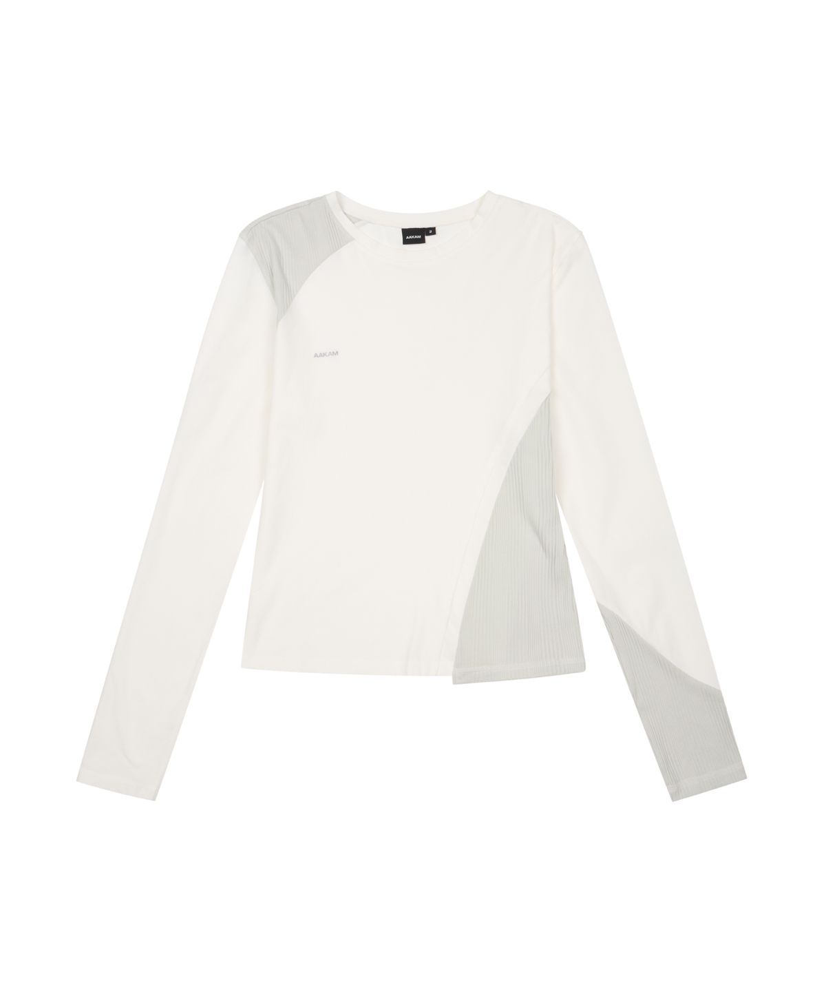 아캄(AAKAM) Cut-Off Long Sleeve (White)