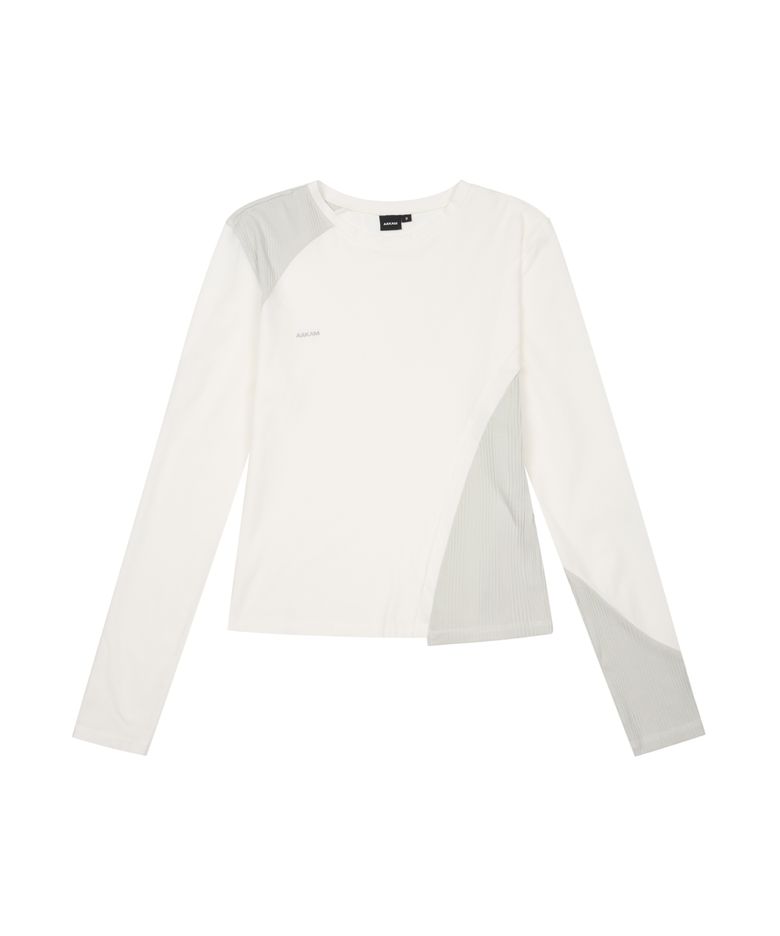 Cut-Off Long Sleeve (White)
