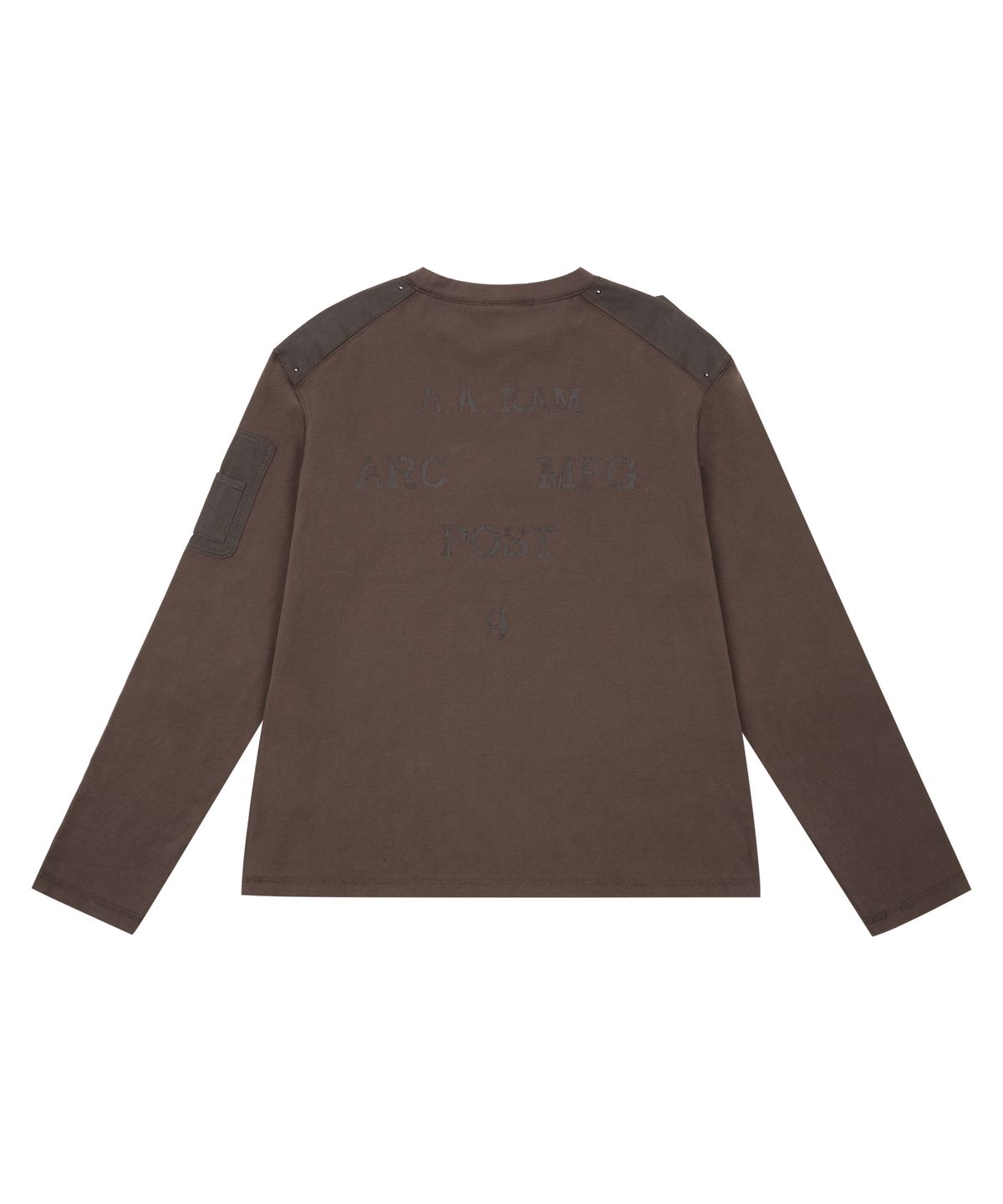 아캄(AAKAM) Military Panel Long Sleeve (Brown)