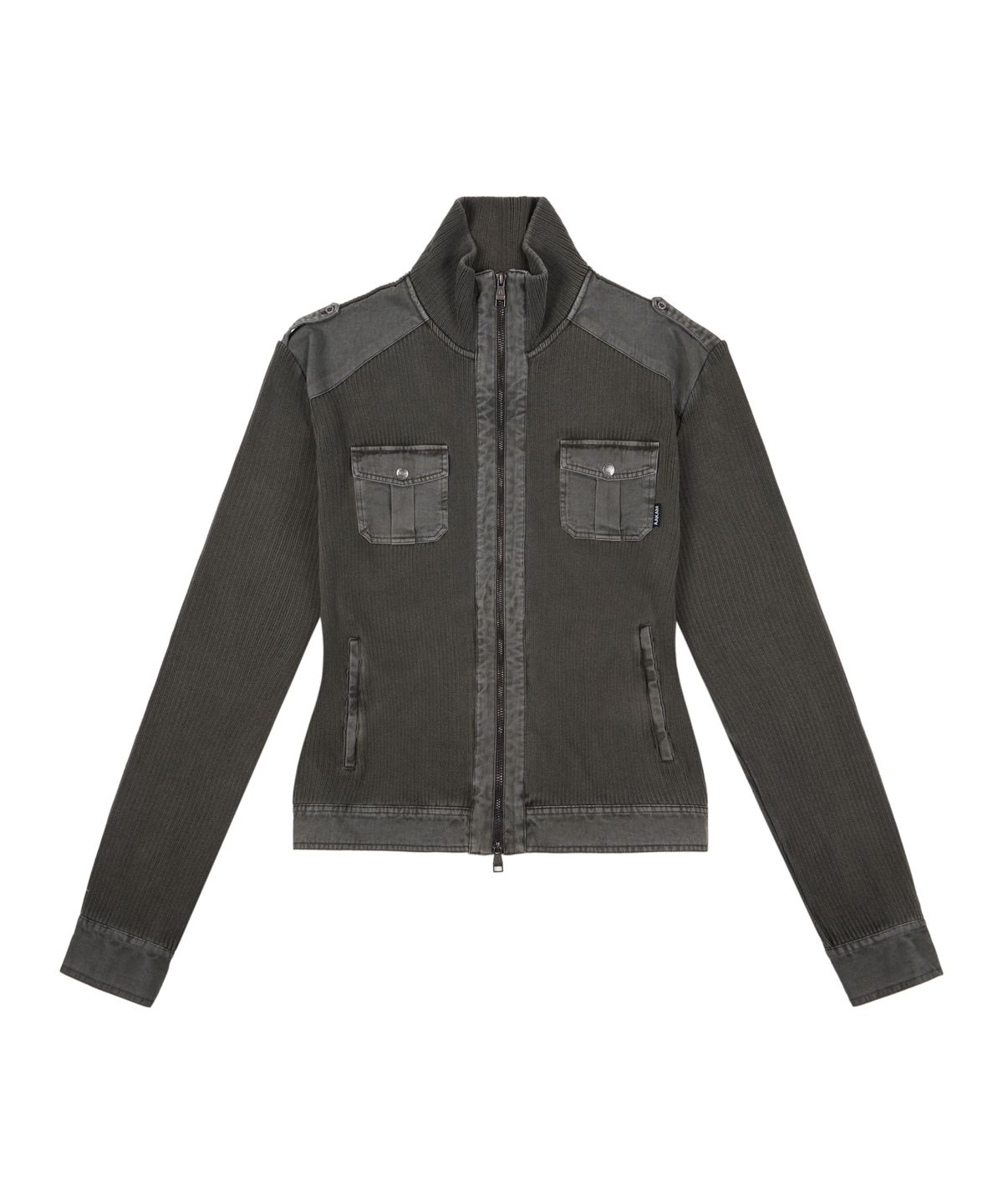 아캄(AAKAM) Zip-Up Dying Jacket (Brown)