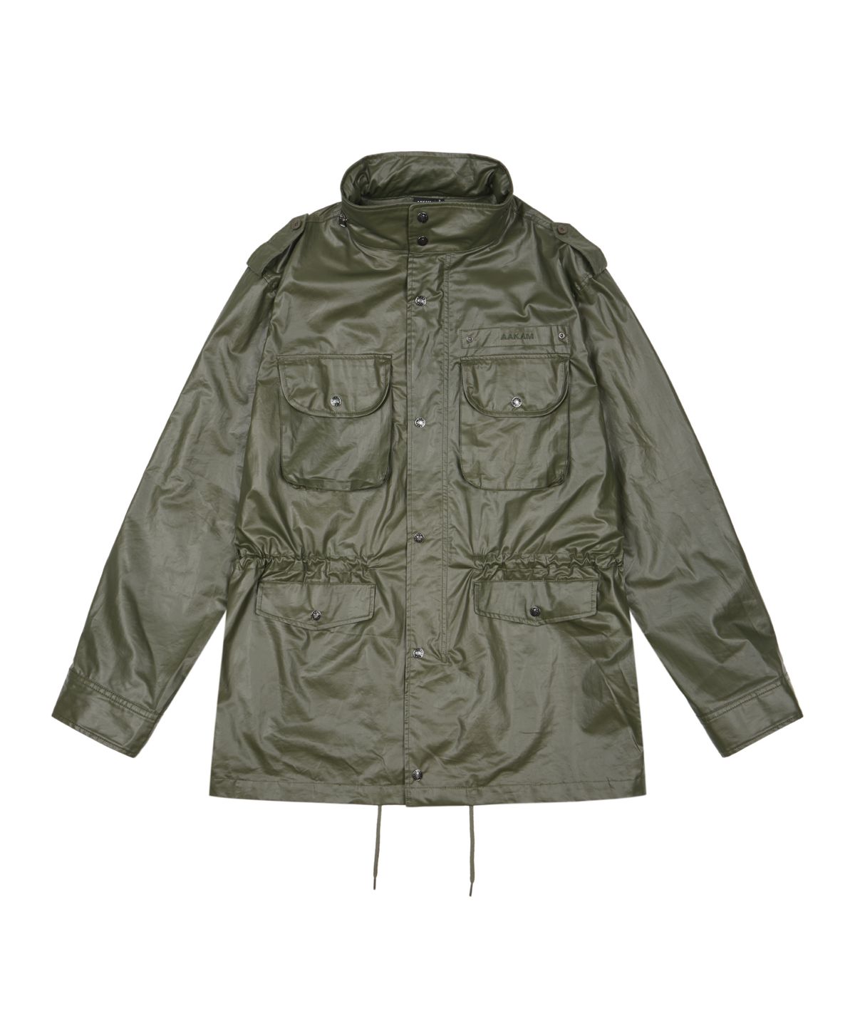 아캄(AAKAM) Coated Field Jacket (Khaki)