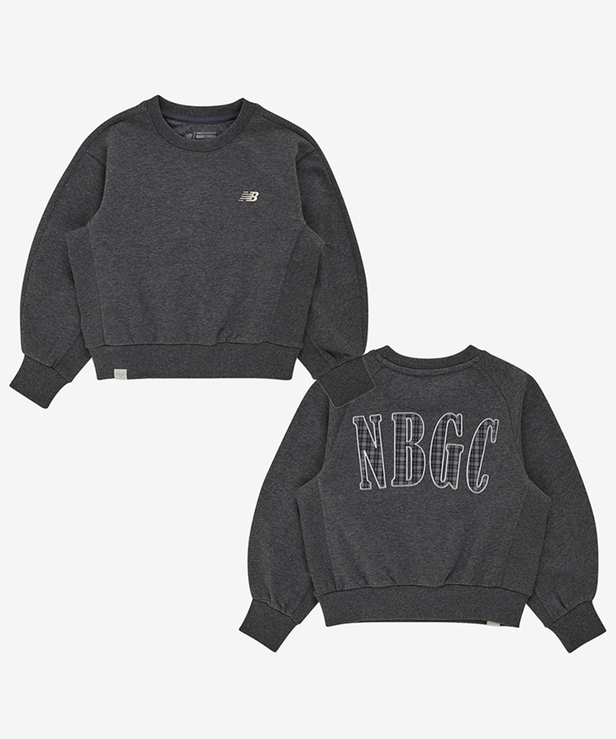 뉴발란스 키즈(NEWBALANCEKIDS) NBgC_로고 스웻 셔츠 NK9CG4901G60