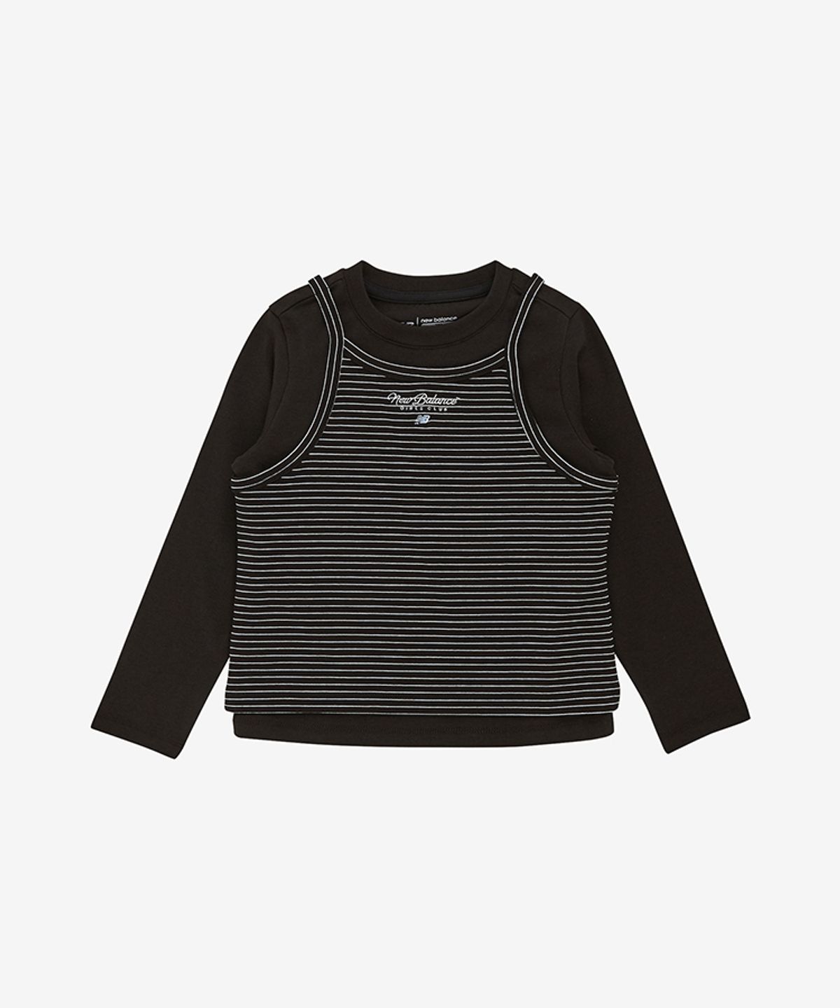 뉴발란스 키즈(NEWBALANCEKIDS) NBgC_골지 레이어드 티셔츠 NK9BG4901G19