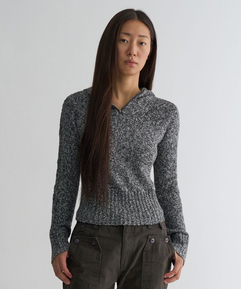 Brushed Cozy Knit Black