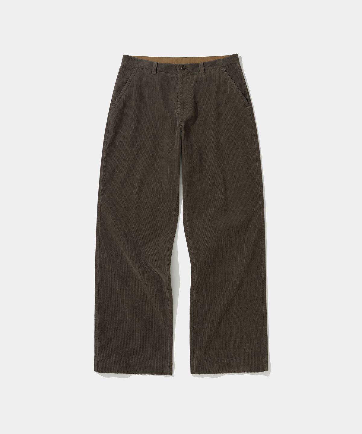 유니폼브릿지(UNIFORM BRIDGE) corduroy comfort chino pants brown