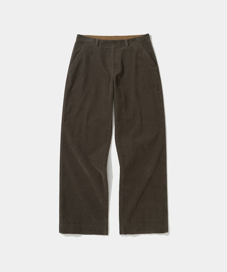 corduroy comfort chino pants brown