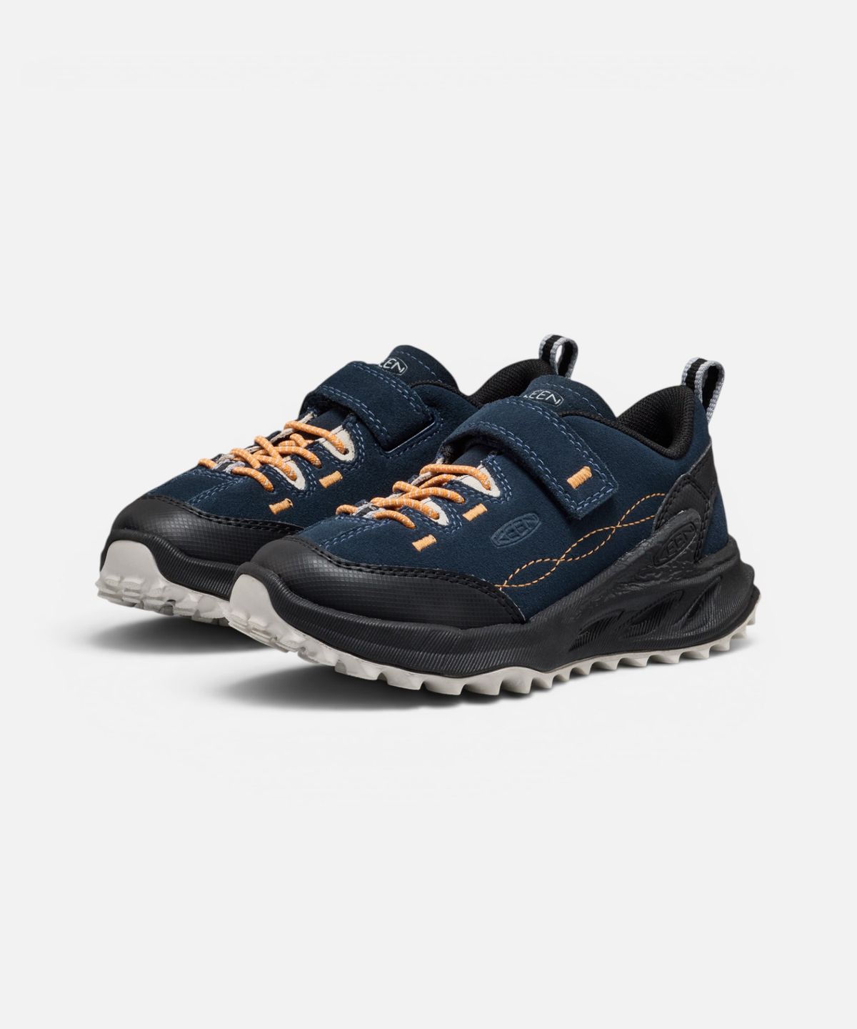킨(KEEN) 재스퍼 자이오닉 키즈(리틀키즈) 스니커즈 NAVAL ACADEMY/FLAME ORANGE