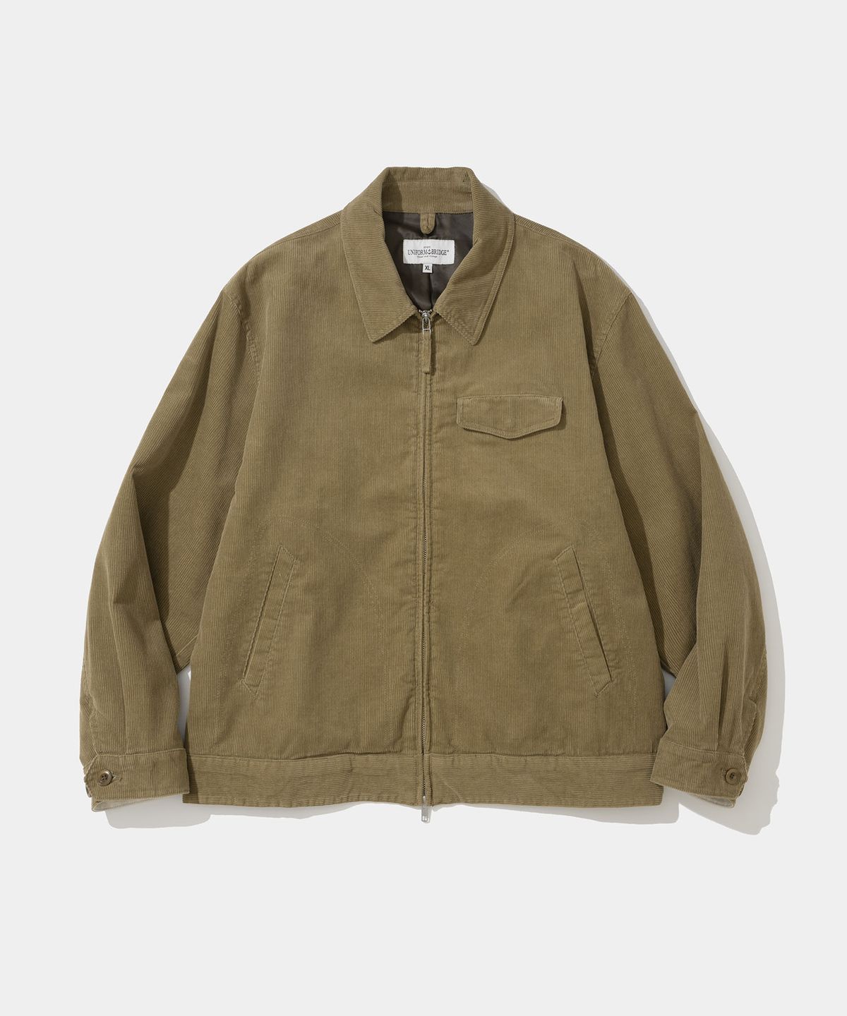 유니폼브릿지(UNIFORM BRIDGE) corduroy sports jacket beige