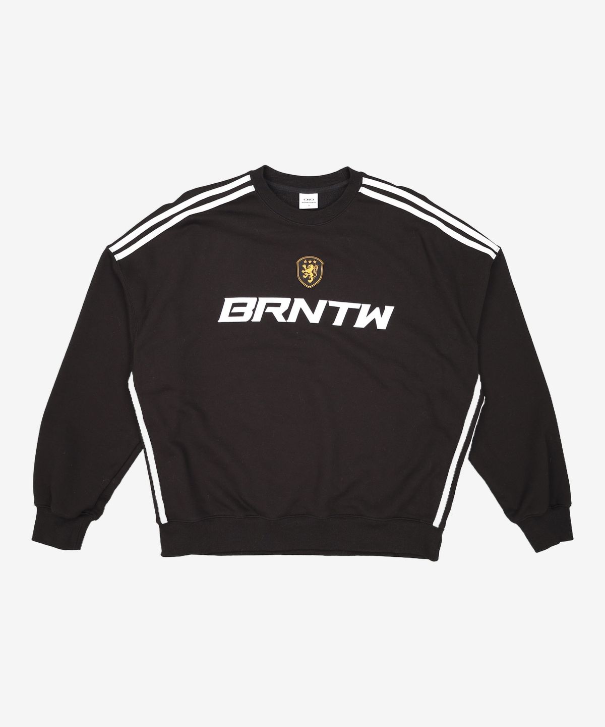 본투윈(BORN TO WIN) TRACK LINE EMBLEM SWEATSHIRTS [BLACK] 3
