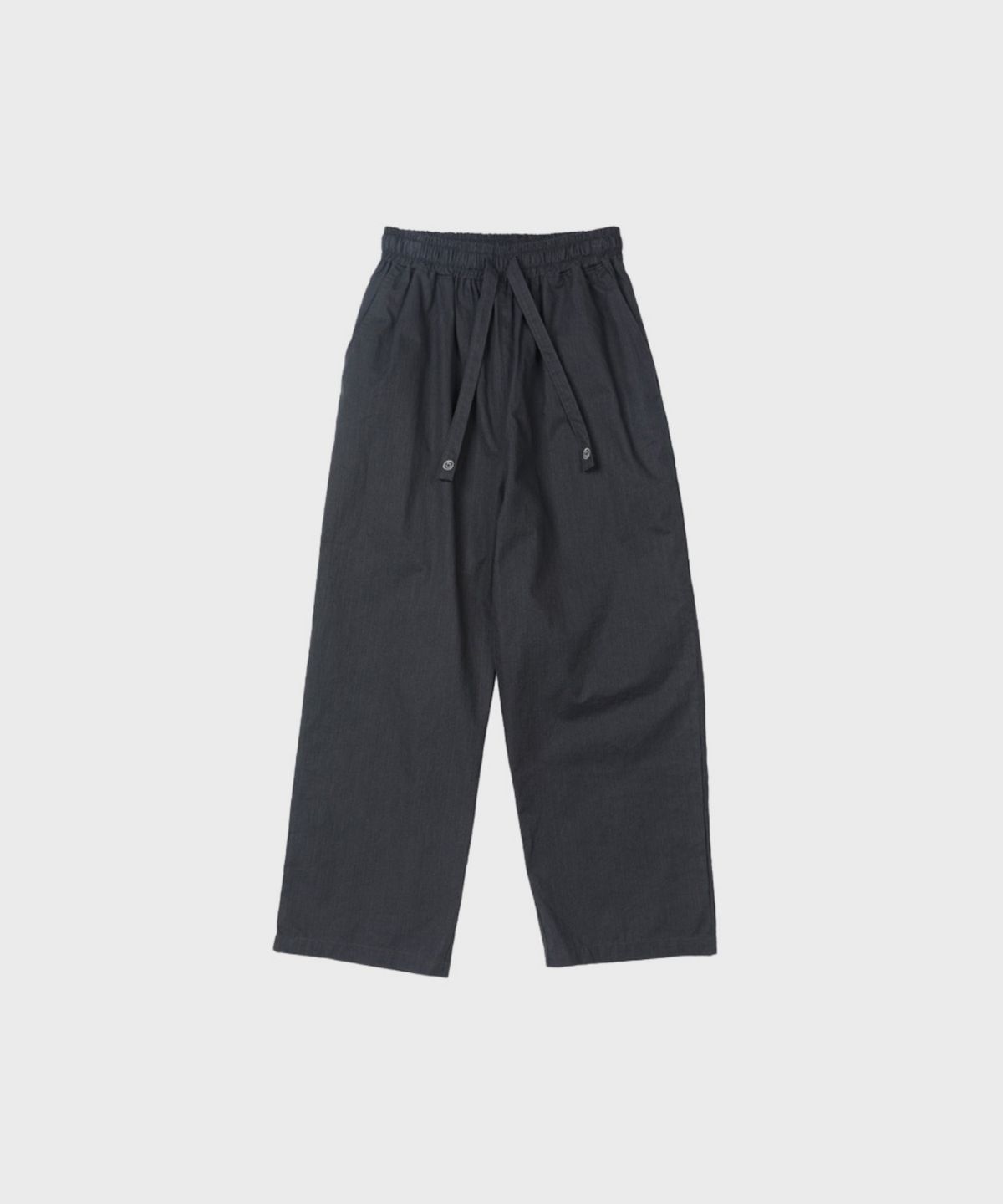 오울(OOOWL) TEXTURED COTTON PANTS LOVE NAVY