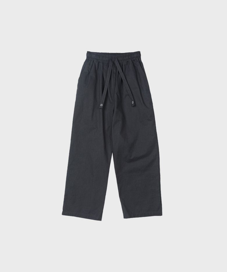 TEXTURED COTTON PANTS LOVE NAVY