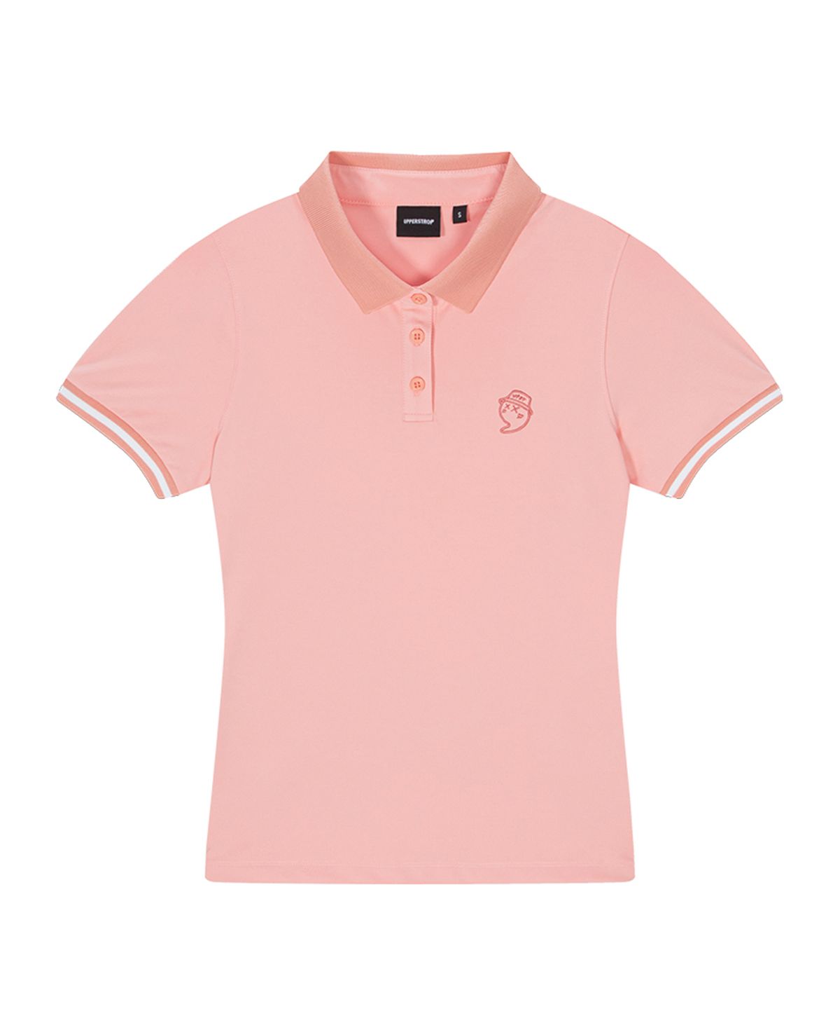 어퍼스트롭 골프(UPPERSTROP GOLF) [UWTF1015-02] 여성 피케 반팔 폴로 티셔츠 아프리콧피치