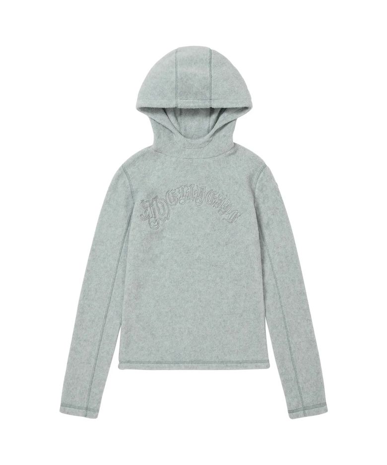 Fleece Sports Hoodie Mint