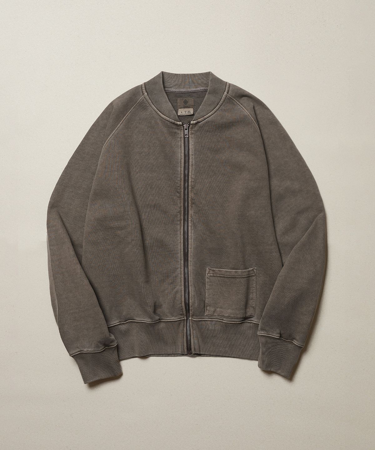 에스파이(ESFAI) TYPE C-2 FULL ZIP SWEAT (BROWN)