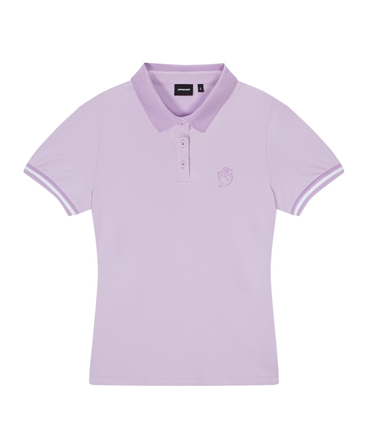 어퍼스트롭 골프(UPPERSTROP GOLF) [UWTF1015-04] 여성 피케 반팔 폴로 티셔츠 소프트라벤더