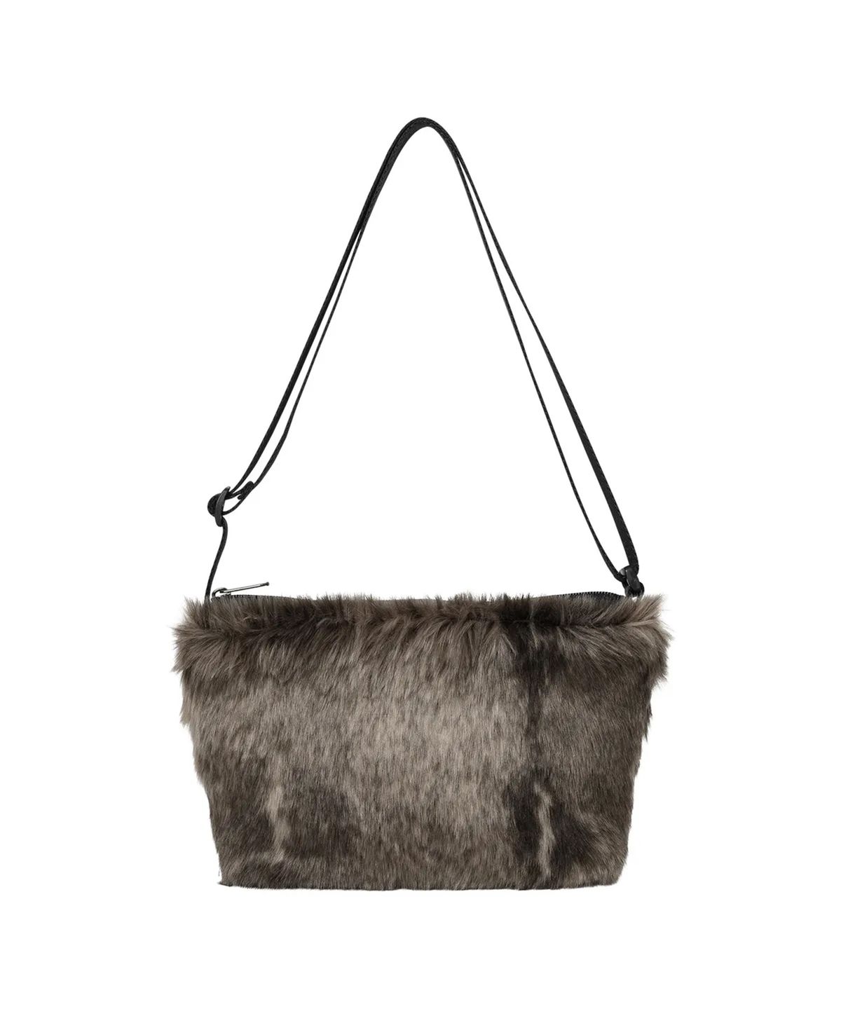 웰빙익스프레스(WELLBEING EXPRESS) Fur Shoulder Bag Brown