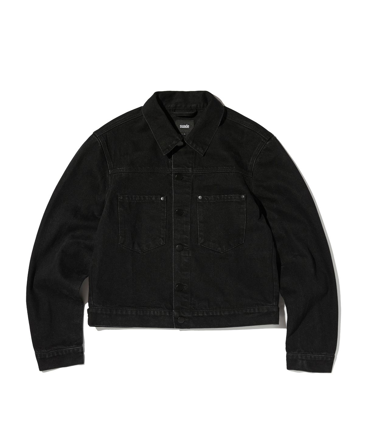 스웨이드(SUADE) TYPE 3 DENIM JACKET [BLACK]