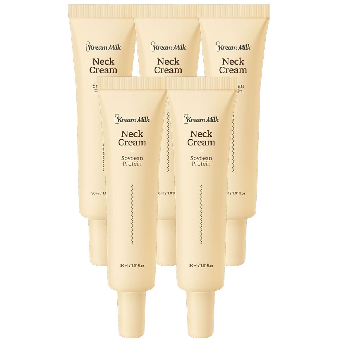 크림밀크(KREAM MILK) 콩 단백질 넥크림 30ml 5개
