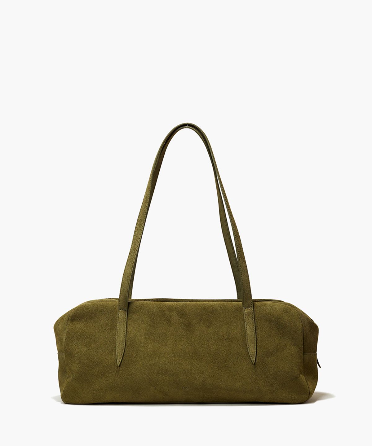 플로르(FLOR) 윌로 플루트 숄더백 Willo Flute Bag Suede Olive
