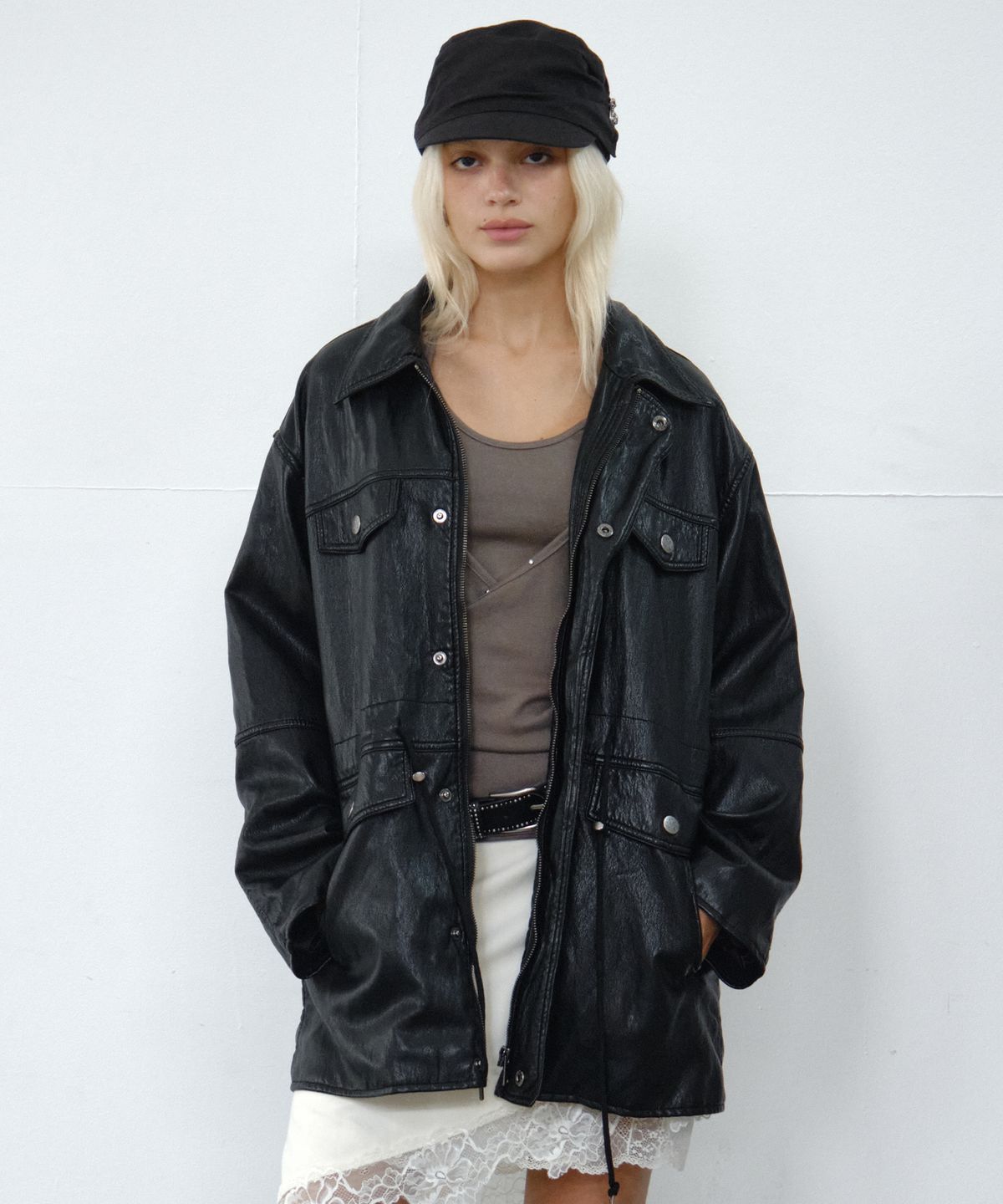 미드나잇 무브(MIDNIGHT MOVE) lt ov jacket (black)