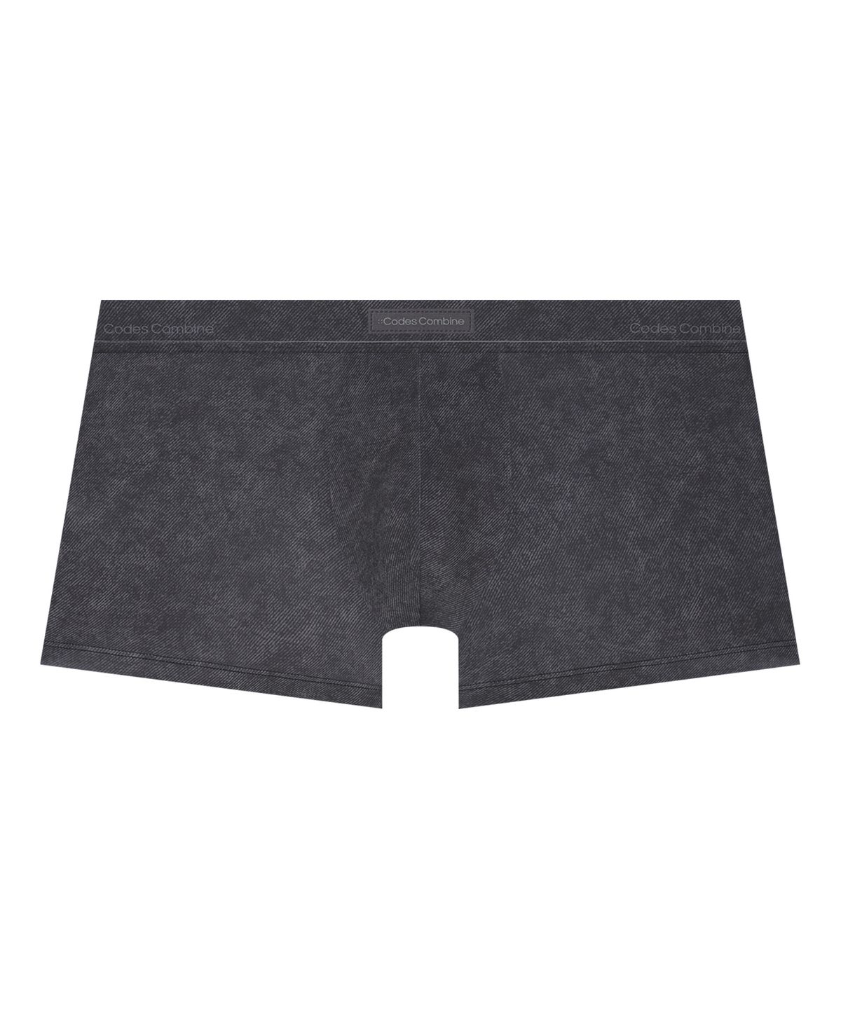 코데즈컴바인 이너웨어(CODES COMBINE INNERWEAR) 데님 텍스처 드로즈_데님 블랙